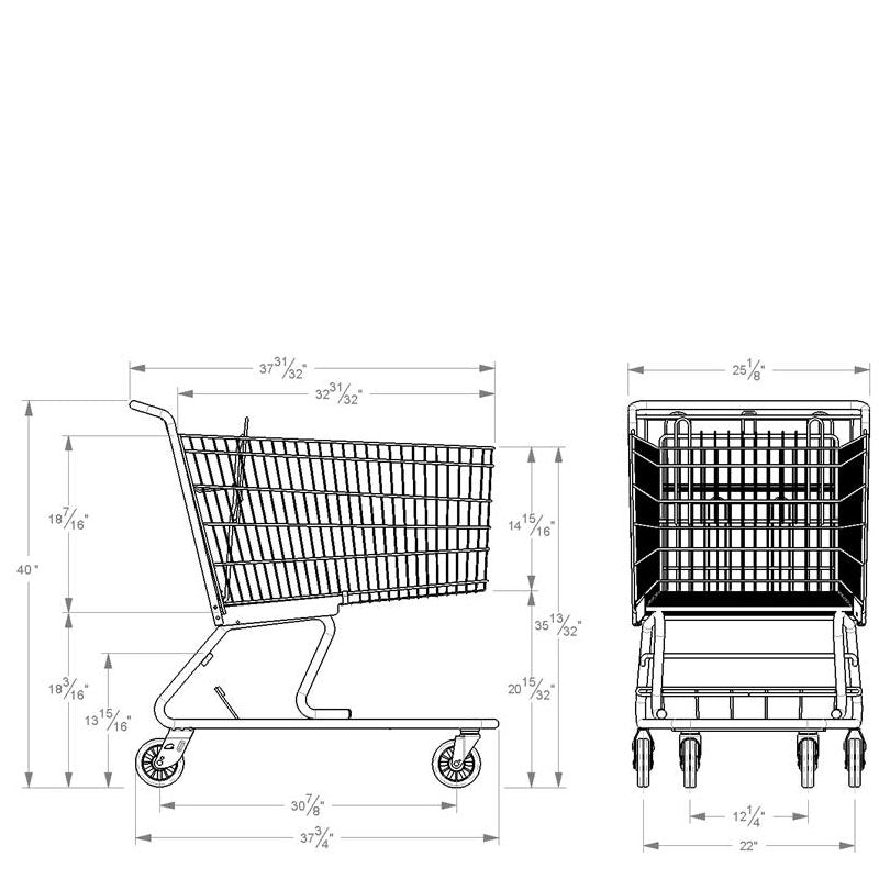 Retail Shopping Cart #1412