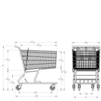 Retail Shopping Cart #1412