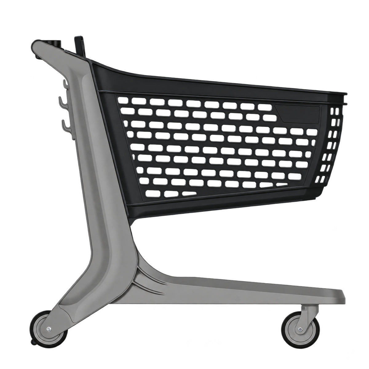 Premium All-plastic Shopping Cart