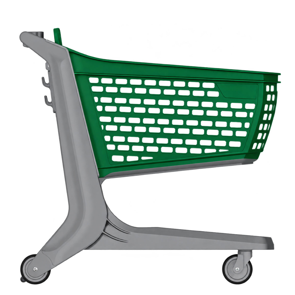 Premium All-plastic Shopping Cart
