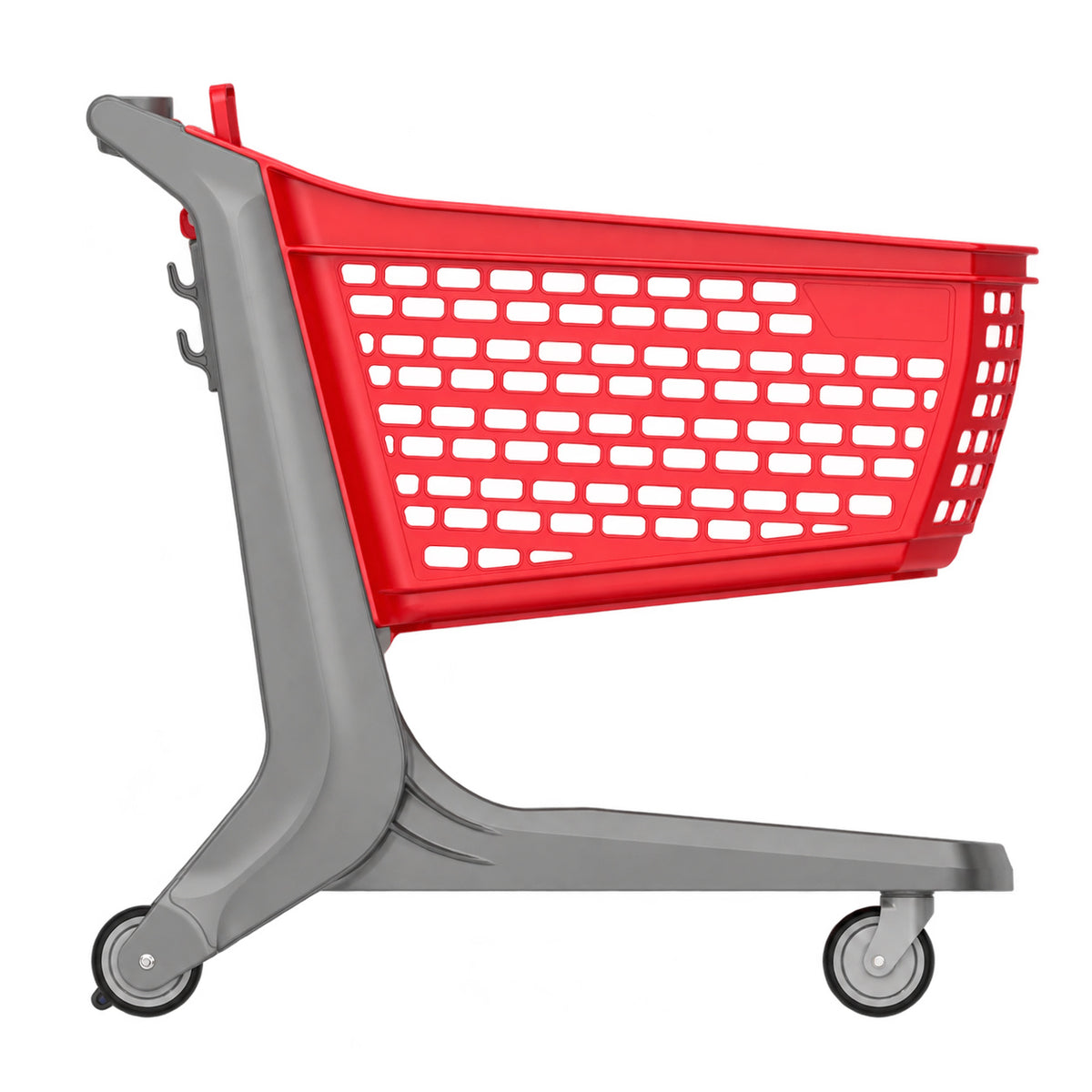 Premium All-plastic Shopping Cart