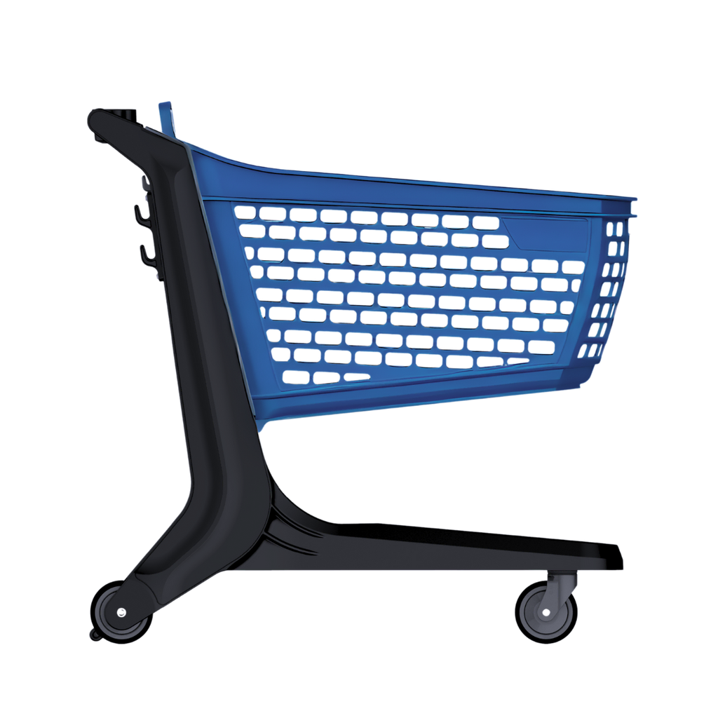 Premium All-plastic Shopping Cart