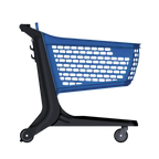 Premium All-plastic Shopping Cart