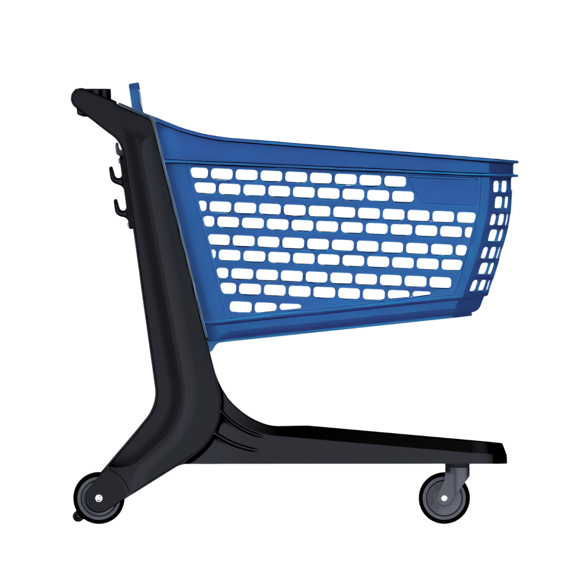 Premium All-plastic Shopping Cart