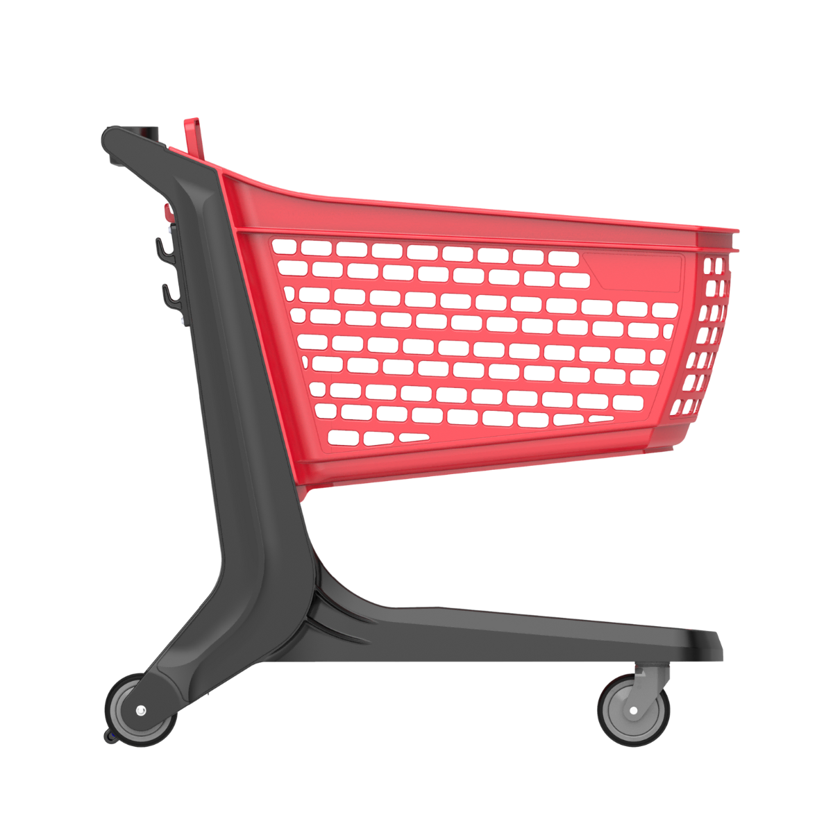 Premium All-plastic Shopping Cart
