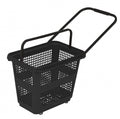 54L Flat-Bottom Rolling Basket
