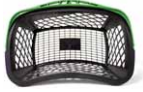 Ergonomically Shaped Eco friendly Hand-basket ( Set of 12 )