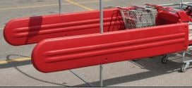 Single-wide Cart Corral W/Bumper