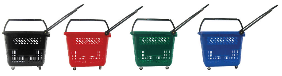 Double Handle Roller Basket