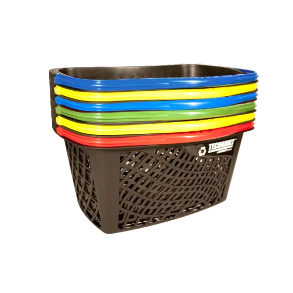 Ergonomically Shaped Eco friendly Hand-basket ( Set of 12 )