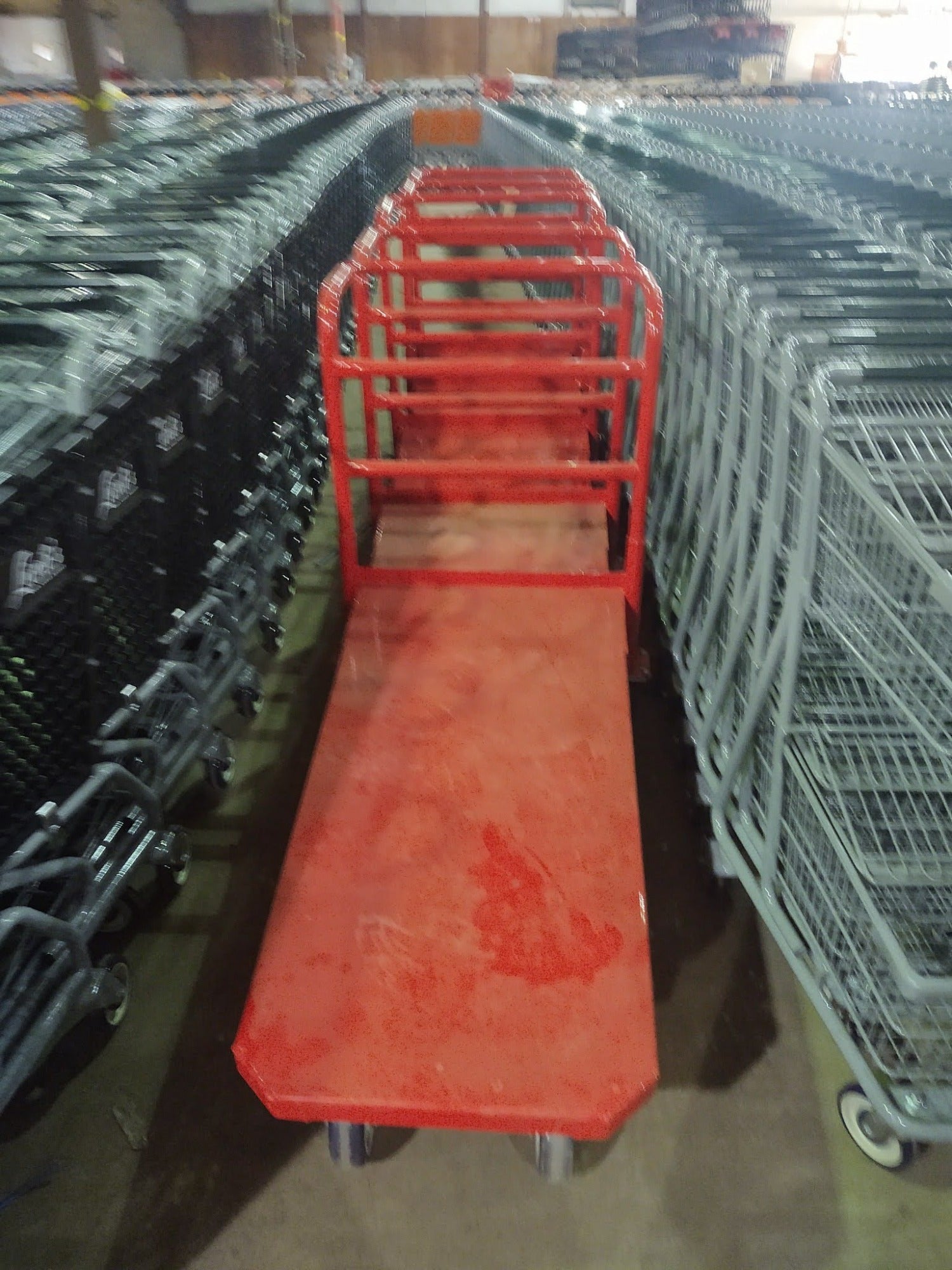 Heavy Duty Nesting Stock Cart