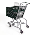 Small Plastic Grocery Shopping Cart #150 