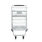 Two-Tier Metal Express Shopping Cart #085 