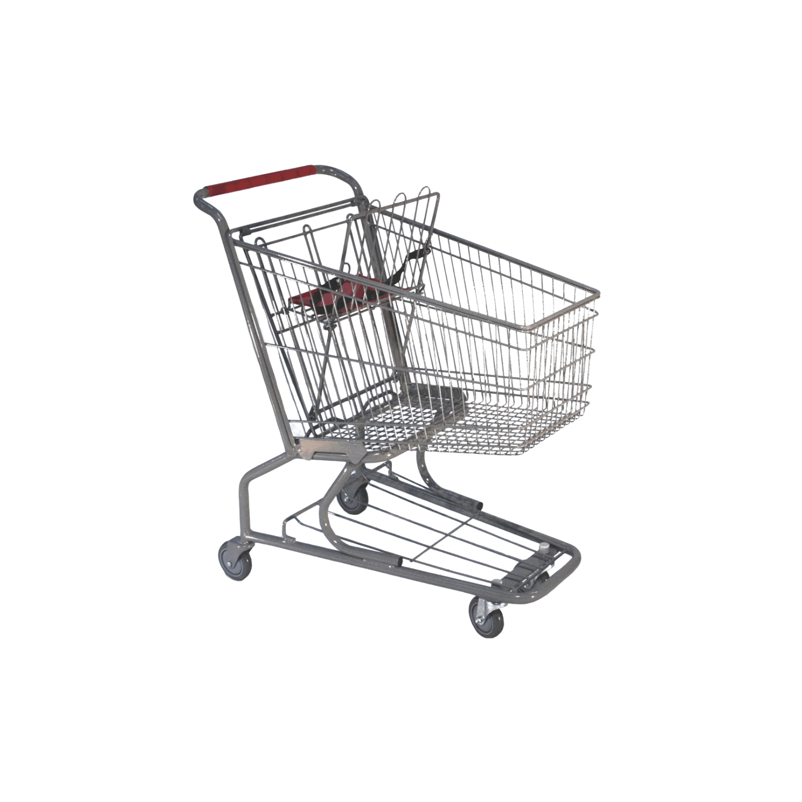 Small Metal Grocery Shopping Cart #120