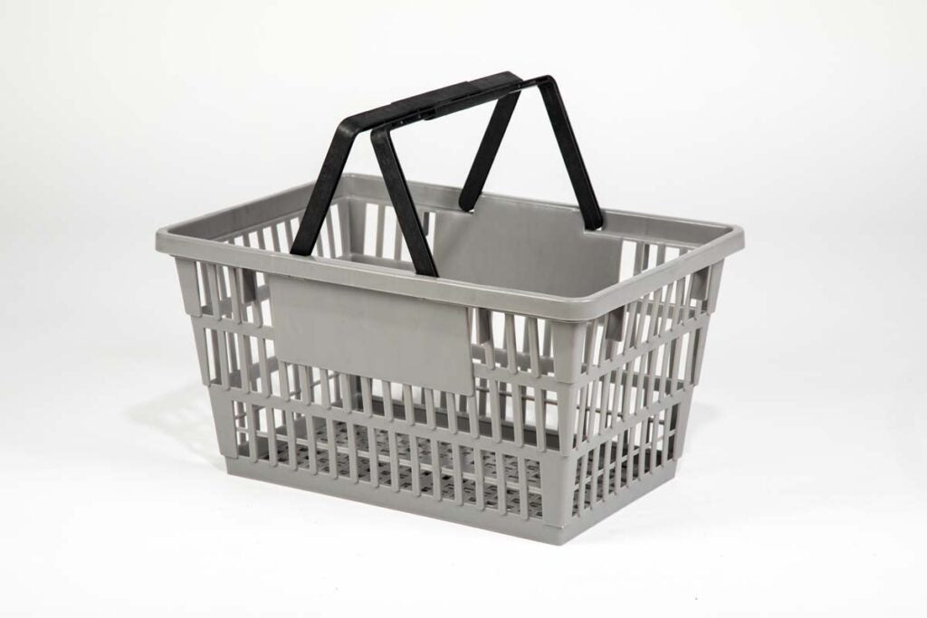 12 Pc Standard Basket Set W-Rack and Logo