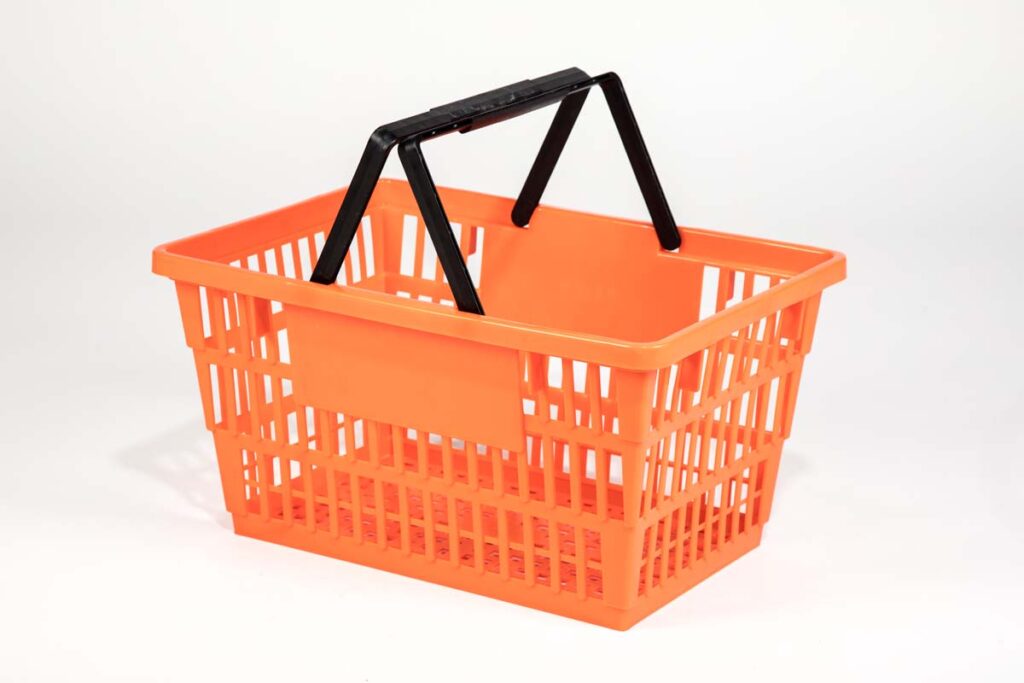 12 Pc Standard Basket Set W-Rack and Logo