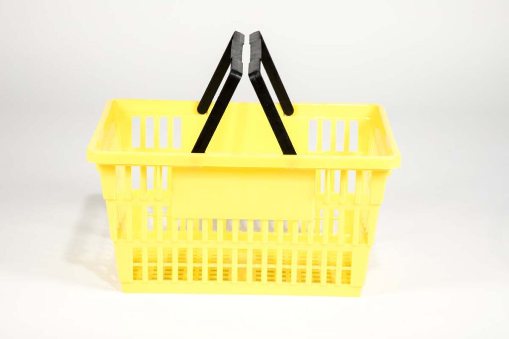 12 Pc Standard Basket Set W-Rack and Logo