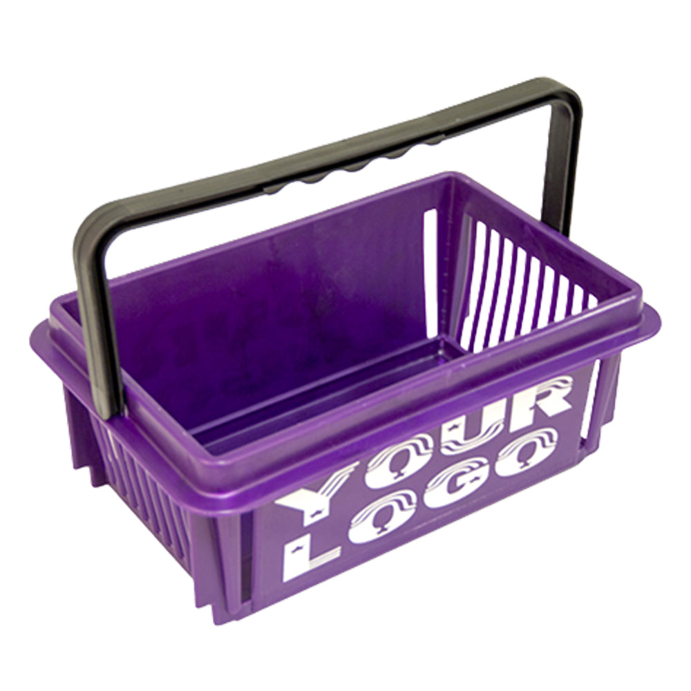 10 Pc Mini Basket Set W-Rack and Logo