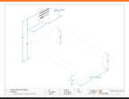 Double Wide Galvanized Cart Corral