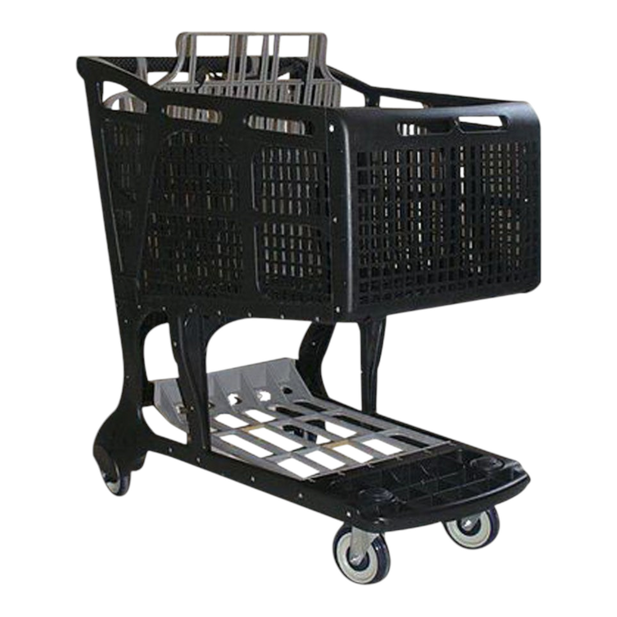 All-Plastic Grocery Shopping Cart