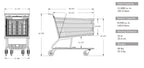 Standard Grocery Shopping Cart #200