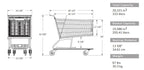 Ex-large Magnum Shopping Cart #800