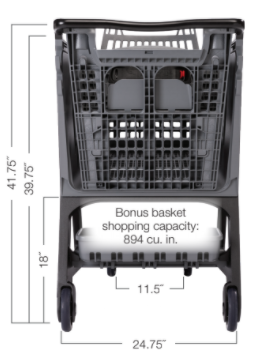 Advanced All-Polymer Plastic Cart