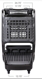 Advanced All-Polymer Plastic Cart