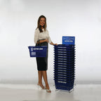 12 Pc Standard Basket Set W-Rack and Logo