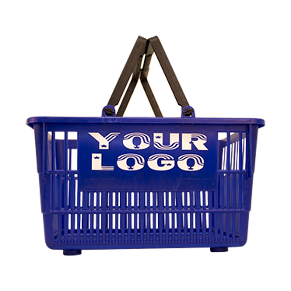 12 Pc Tall Basket Set W-Rack and Logo