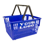 12 Pc Tall Basket Set W-Rack and Logo