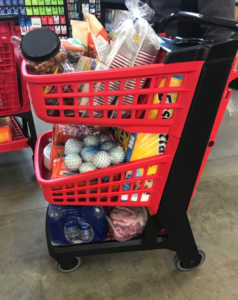 Full two tier cart