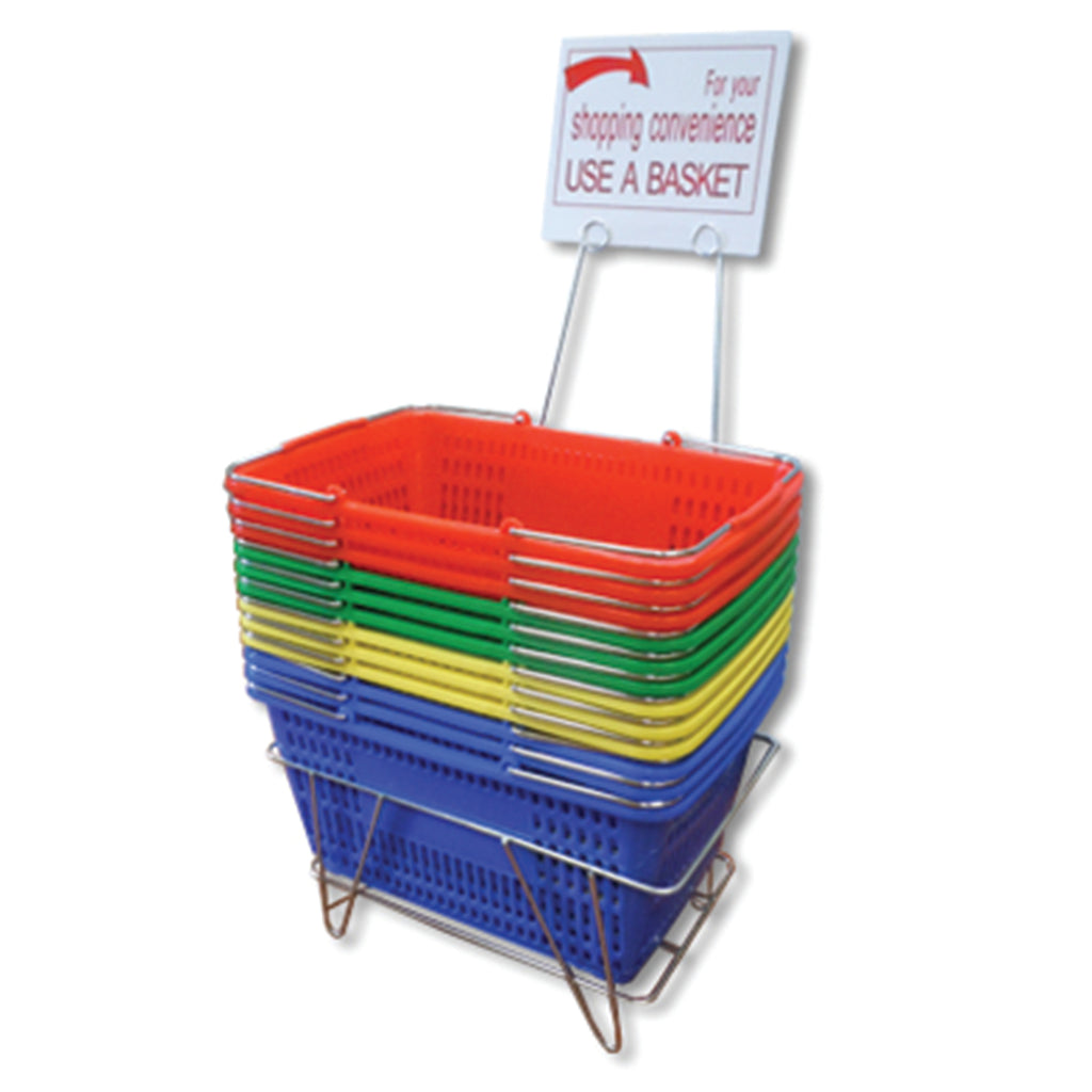 12 Pc set large Hand-baskets W-Stand