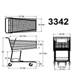 Retail Shopping Cart #3342