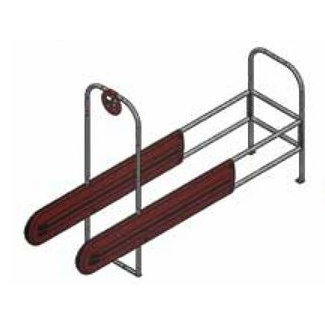 Single-wide Cart Corral W/Bumper