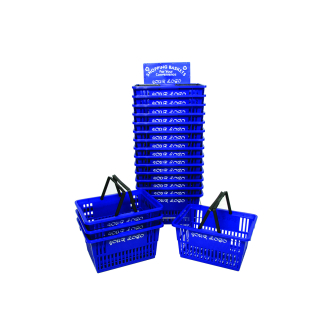 12 Pc Standard Basket Set W-Rack and Logo