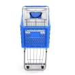 Large Plastic Supermarket Shopping Cart #650