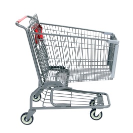 Fineget Foldable Shopping Trolley Bag Insulated With Wheels