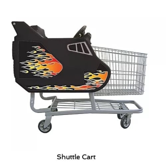 Narrow Kiddie Shuttle Cart