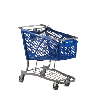 Stylish Large Plastic Shopping Cart #HC20