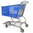 Large Plastic Supermarket Shopping Cart #650