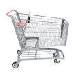 Large Deep Scanner Shopping Cart #700