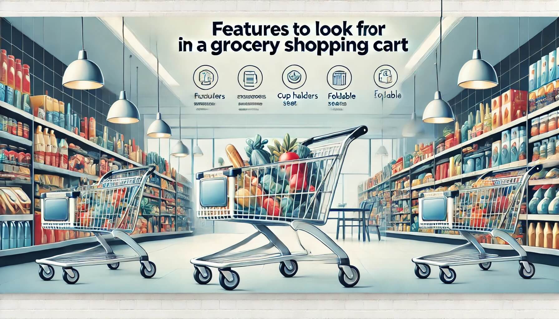 Top 10 Features to Look for in a Grocery Shopping Cart