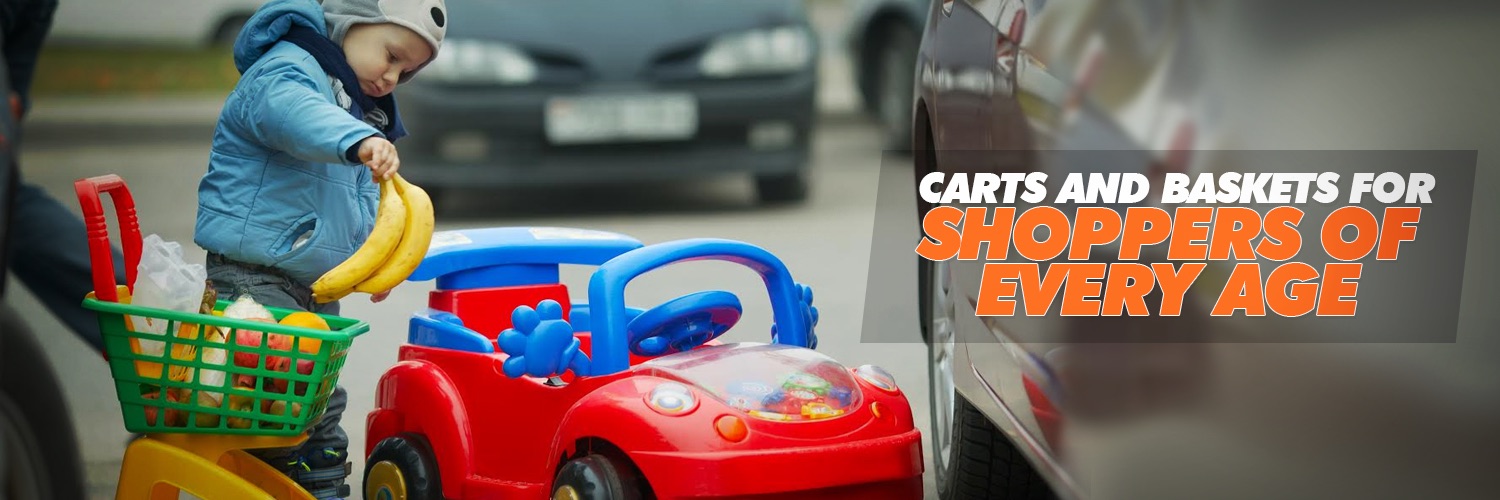 Kid Unloads Shopping-cart into Car